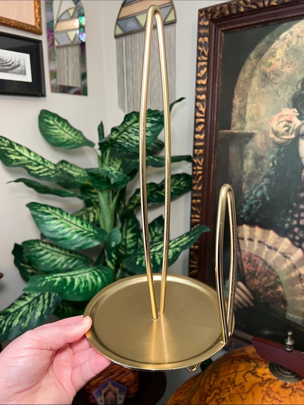 Threshold Gold Metal Paper Towel Holder